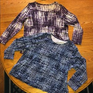 Set of 2 long sleeve shirts 2x